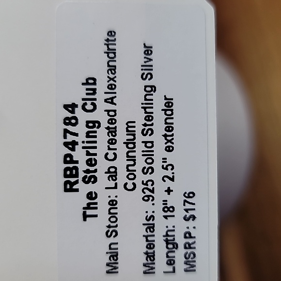 Sterling Silver Necklace - Picture 2 of 2